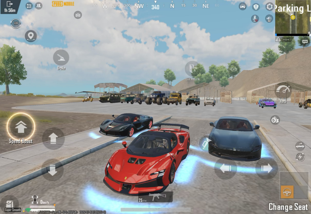 FYI, The Ferrari Roadster skin has an engine changeover option to hybrid