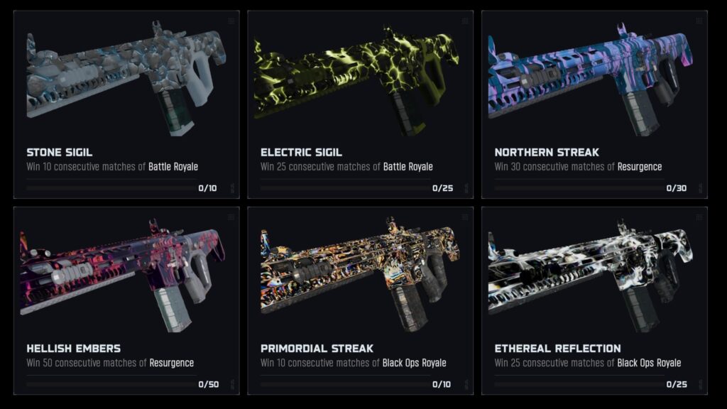 What's your opinions on this set of challenges in warzone?