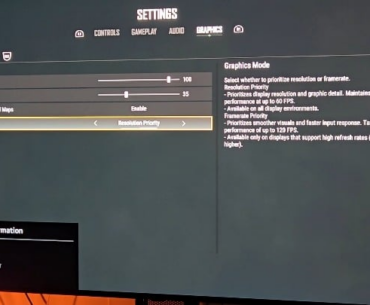 PS5 Pro 120fps bug