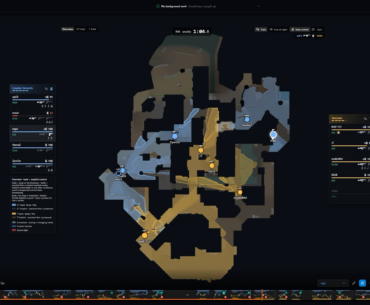 Map control visualized across a full round | Liquid vs Vitality