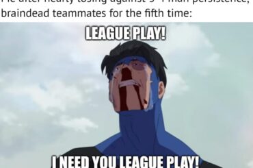 League Play is a reality check to those spammers tbh. No more crutches.