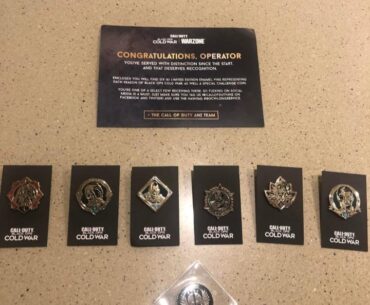 I'm looking for call of duty cold war pins to buy
