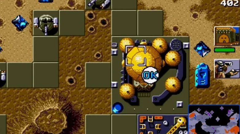 A base is built in the middle of a desert in 