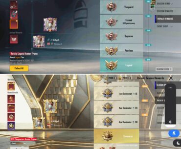 New conqueror and UR avatar frames