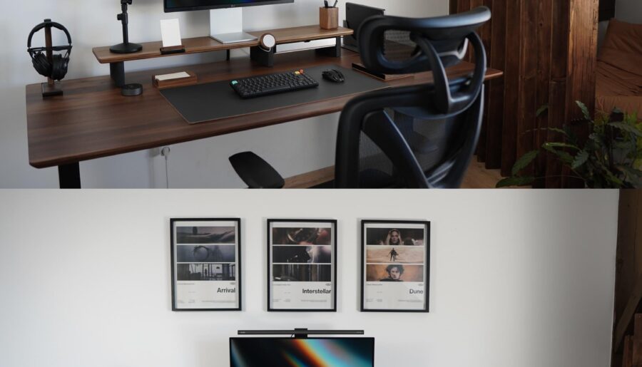 My WFH office but in 4K
