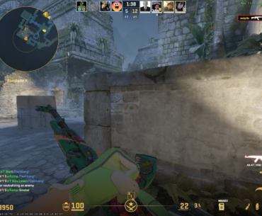 You can see enemy player nametags through the walls on Ancient night