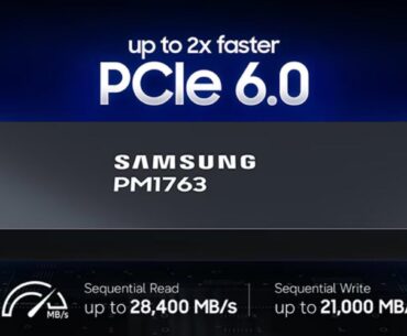 Samsung Mass Produces Its First PCIe 6.0 SSD, Hitting 28.4 GB/s To Feed NVIDIA's Vera Rubin AI Servers