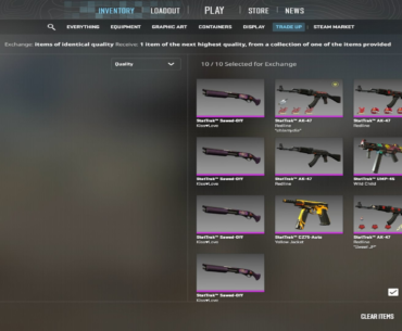 Stat-Trak AWP Asiimov (BLACK SCOPE) 20% Trade Up