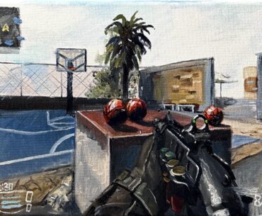 [Bo2] I made an oil painting of Raid