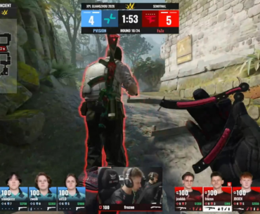 Faze lose a round to 1 five-seven and 4 USPs.