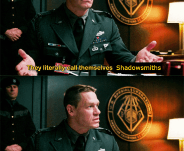 I still think we're being betrayed.