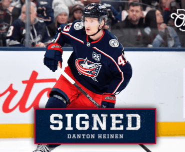 Blue Jackets sign Danton Heinen to one-year, two-way contract