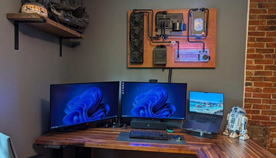 My self-built wall mounted open loop setup