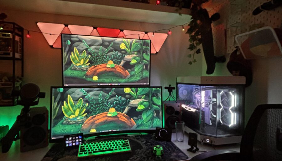 My gaming / work battlestation
