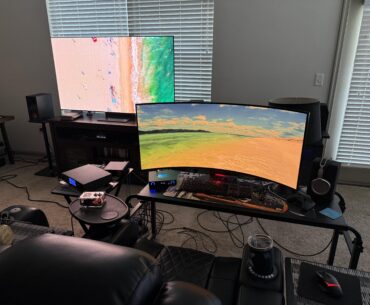 New apartment setup.