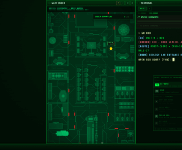 I created virtual desktop for hacking game