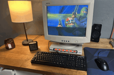 Anyone play on a setup like this back in the day?