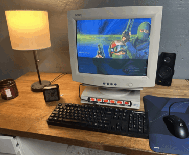 Anyone play on a setup like this back in the day?
