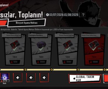 I need teammates for the P5 EVENT