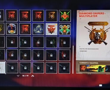 Diamond camo already unlock but did not unlock emblems