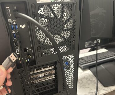 Can i plugged my keyboard into 5g usb port?