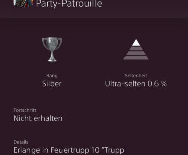 Party patroll trophy