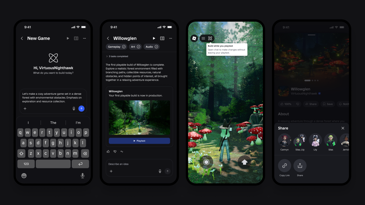 Roblox announces ‘Build,’ AI tools that let anyone create games Roblox announces 'Build,' AI tools that let anyone create games