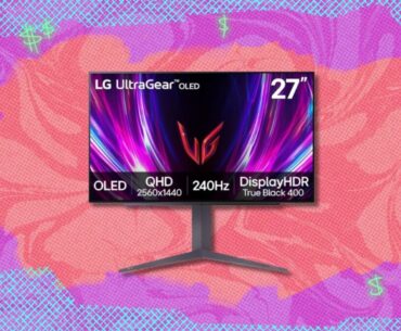 Best gaming monitor deal: Save 44% on the 27-inch LG Ultragear OLED monitor