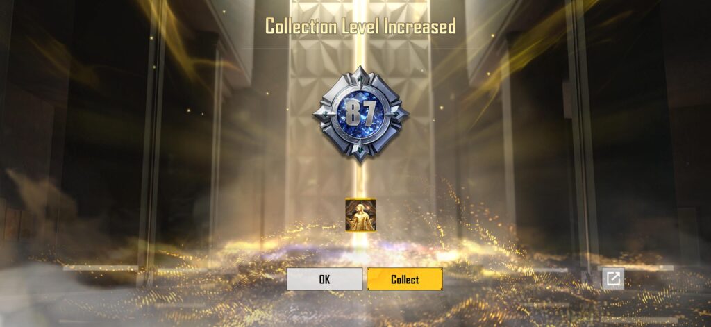 Pubg mobile collection level