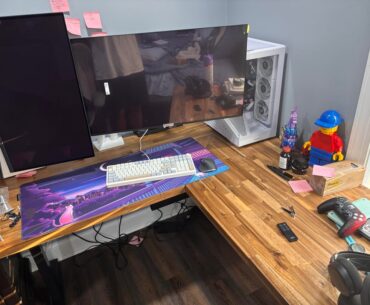 How Can I Improve This Dual Monitor Setup?