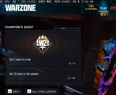Champions quest not counting