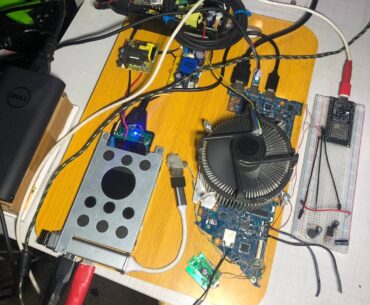Laptop completely crashes when enabling iGPU, custom laptop motherboard
