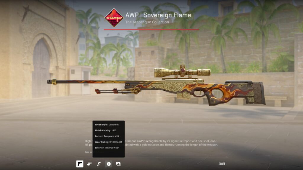 I’m gonna name it the AWP Blaze