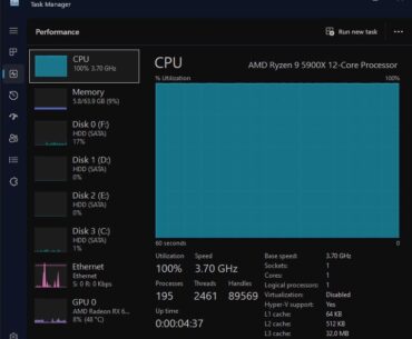My CPU is only using one core.