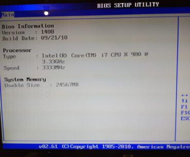 First successful POST on my new X58 rig. Fun times ahead!