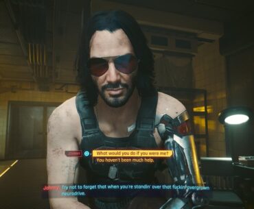 I appreciate that CDPR didn’t give players an “easy” answer by having Johnny take a side here - it really is all up to us who we choose to betray