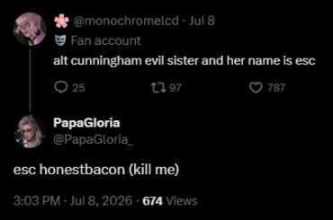 Esc Honestbacon  😭