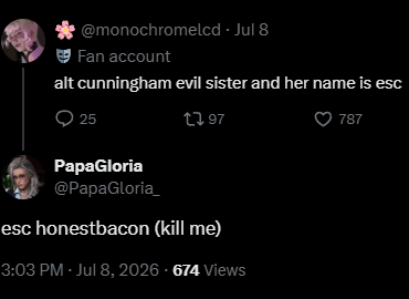Esc Honestbacon  😭
