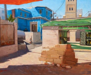 My Oil Painting of Mirage - B site