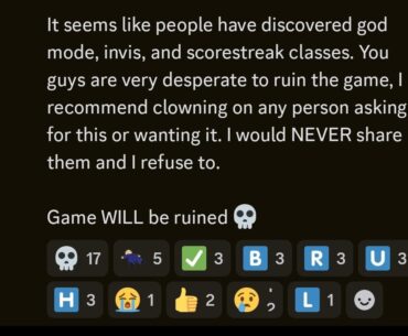 [BO] News about the cheaters. Its going downhill, its over.