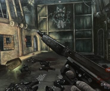 My Painting of Der Riese (from BO1)