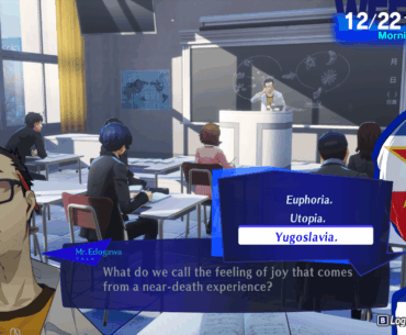 Peak gaming (Persona 3)