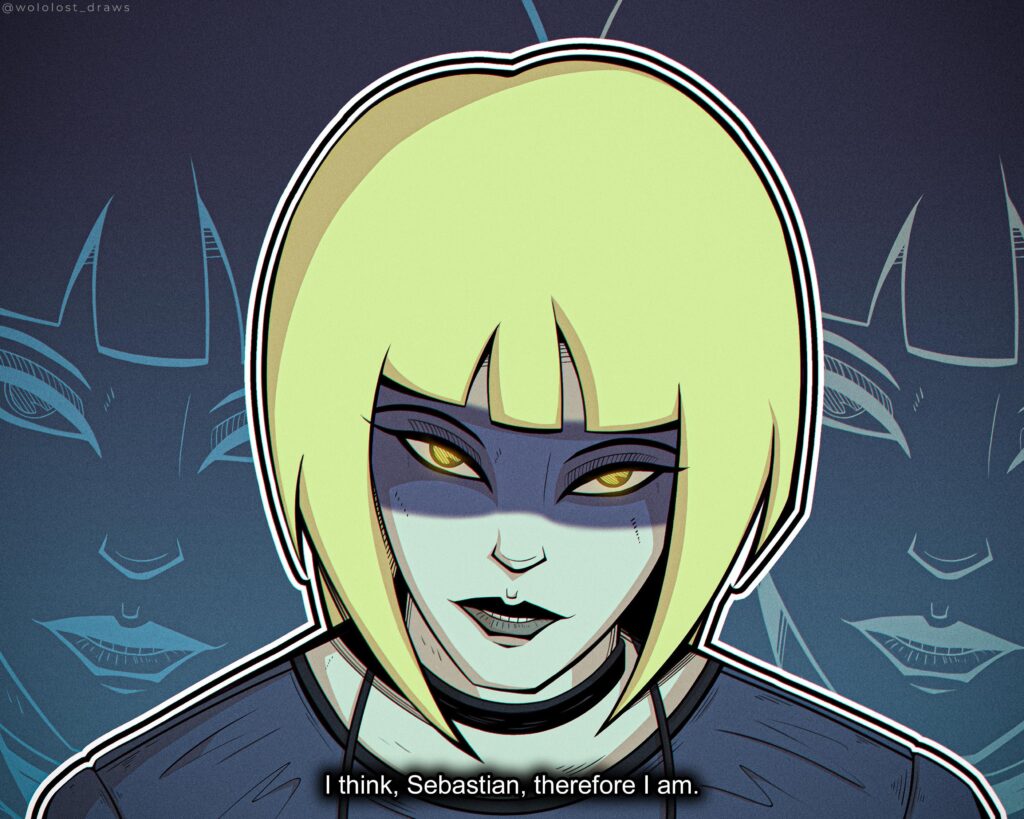 My fanart of Pris from Blade Runner