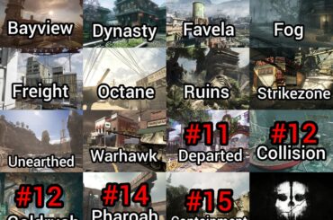 [Ghosts] Voting on the best Ghosts maps Day Nineteen: Departed is out. Vote for your Least Favorite Map