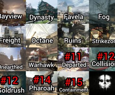 [Ghosts] Voting on the best Ghosts maps Day Nineteen: Departed is out. Vote for your Least Favorite Map