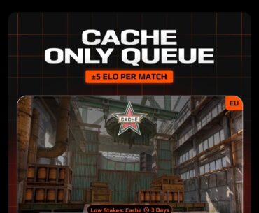 Cache only Queue on faceit