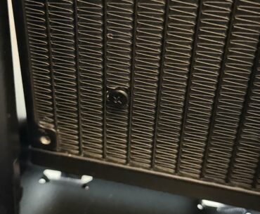 How bad is a screw in my aio radiator on a scale from 1-10