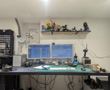 My hobby desk