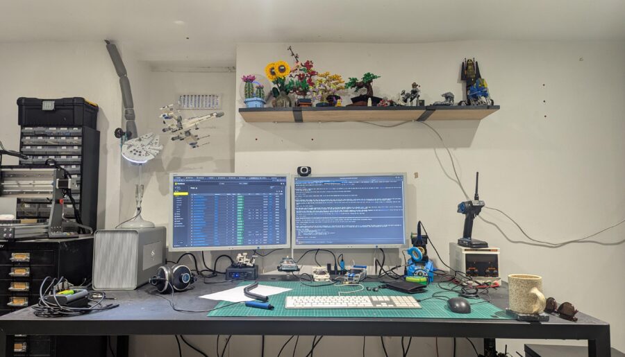 My hobby desk