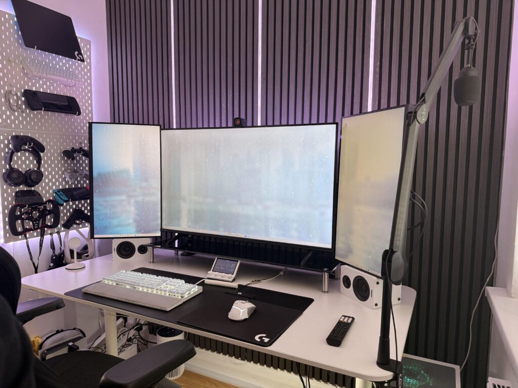 Redid my setup with new wall lights +more. What to do next?